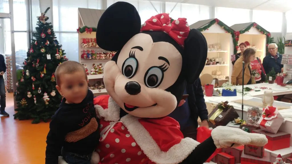 Natale Casanatura Topolino e Minnie