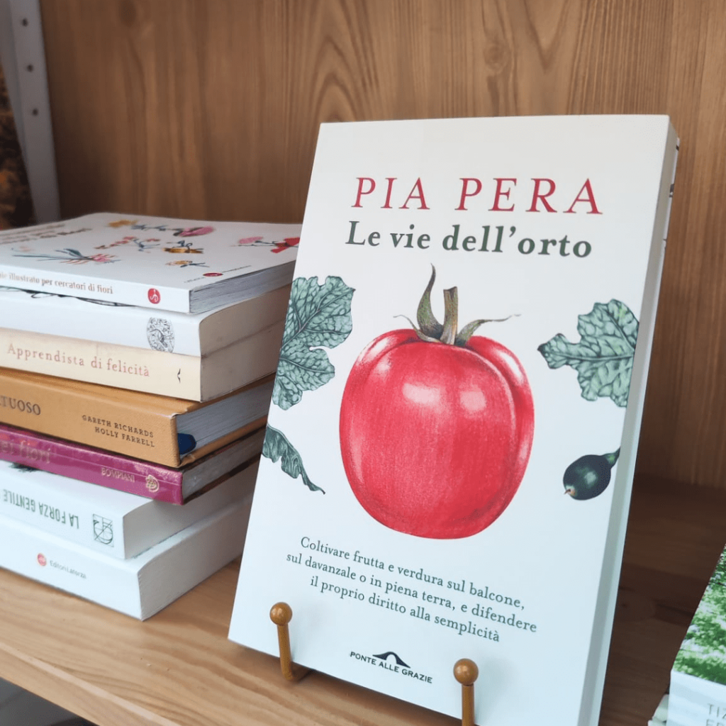 Pia Pera Le vie dell'Orto nel Green Book Corner di Casanatura vivaio