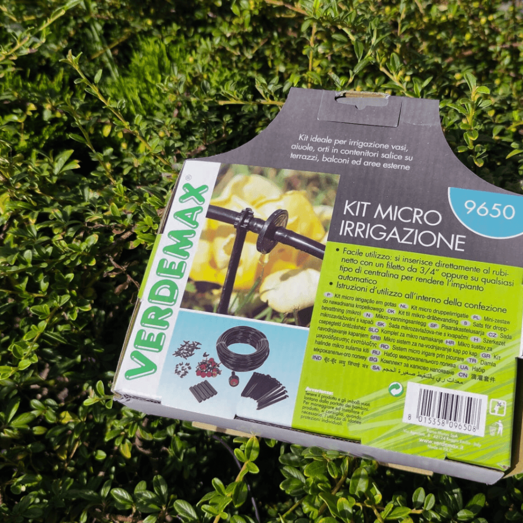 Kit fai da te per la micro irrigazione